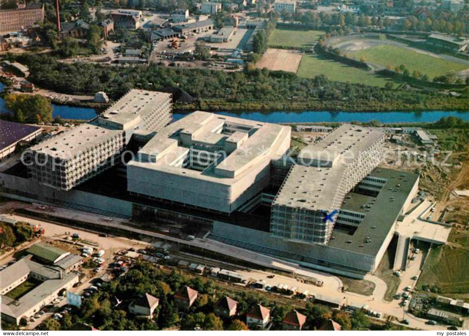 Steglitz Fliegeraufnahme Klinikum
