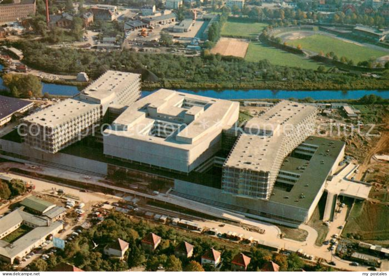 Steglitz Klinikum Fliegeraufnahme