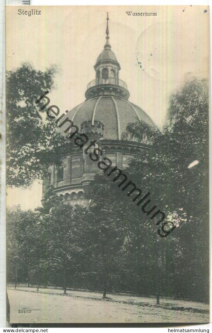 Steglitz - Wasserturm - Verlag Reinicke & Rubin Magdeburg 1906 - gel. 1910