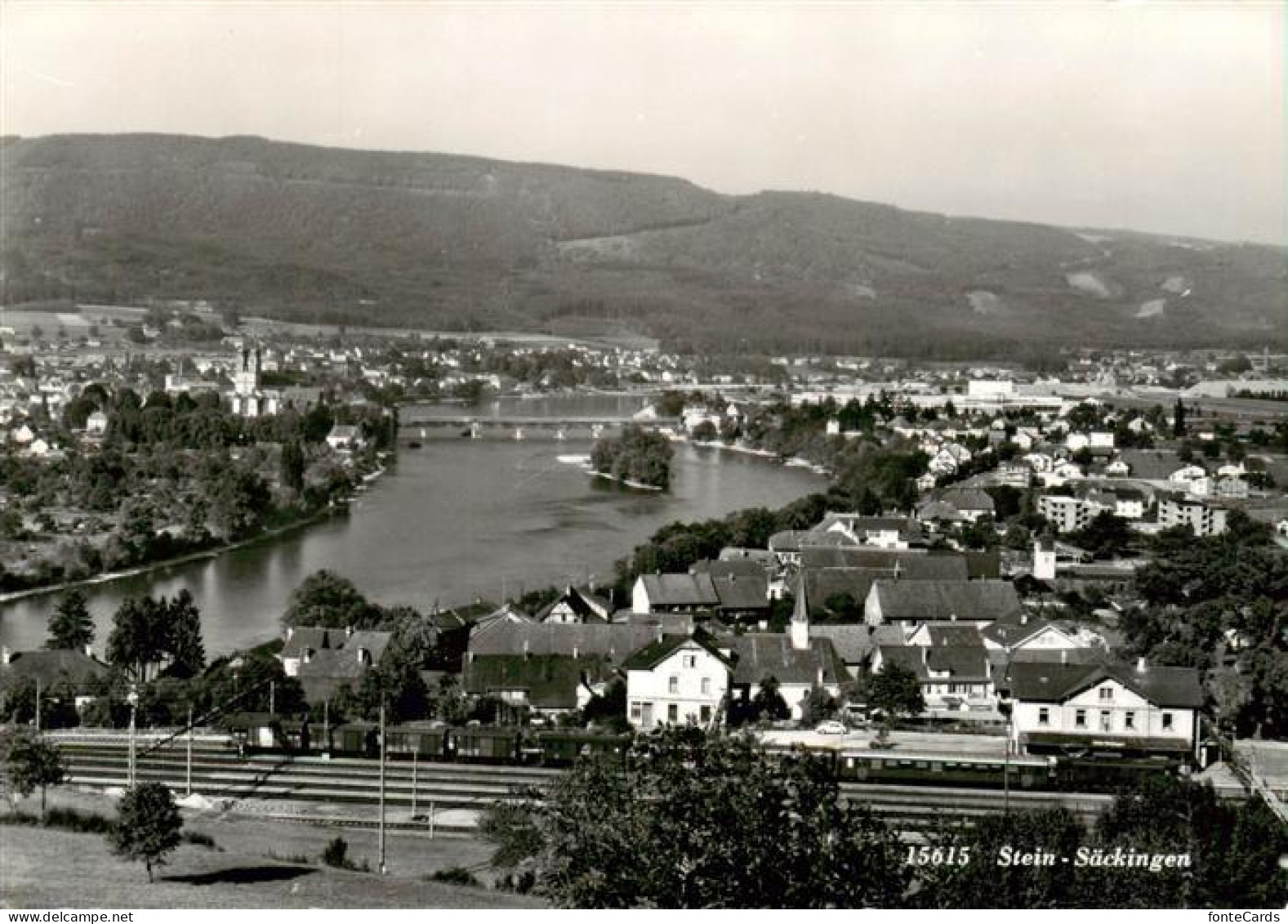 Stein Saeckingen Stein AR Panorama