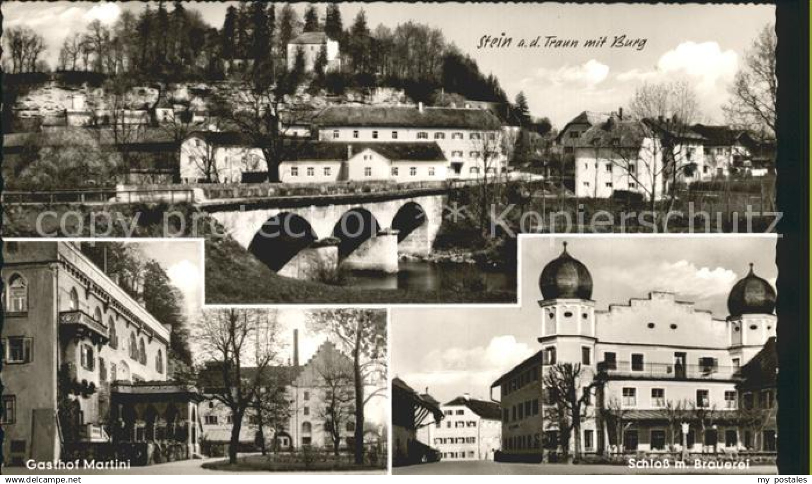 Stein Traun Burg Gasthof Martini Schloss Brauerei