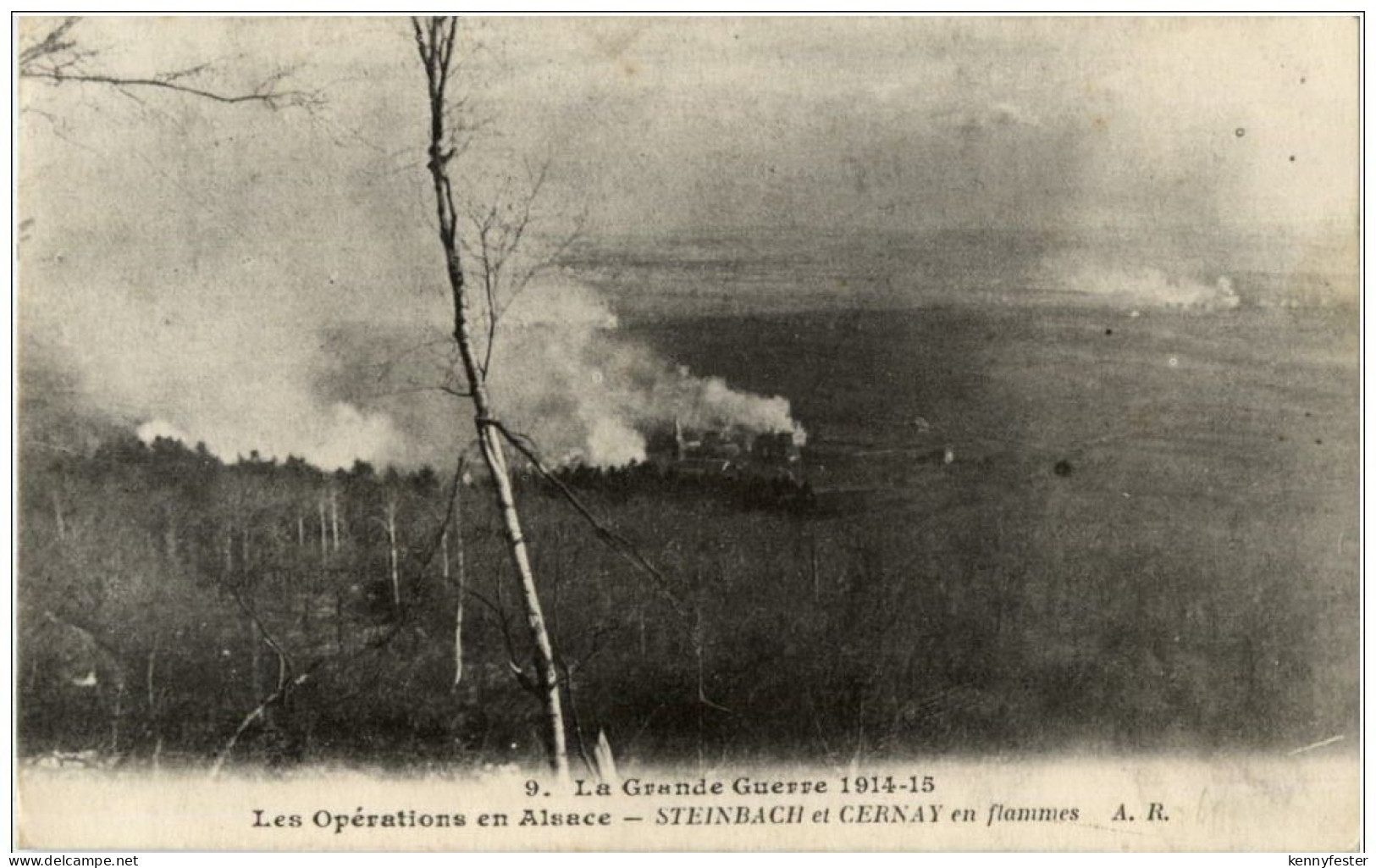 Steinbach et Cernay en flammes