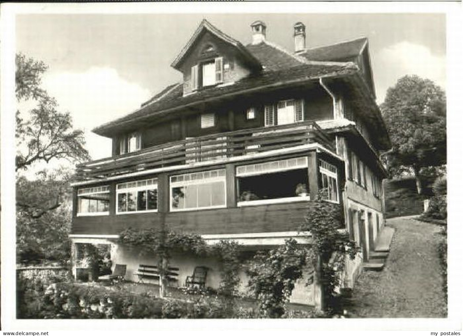 Steinen Wiesental Steinen Pension Rossberg x 1939
