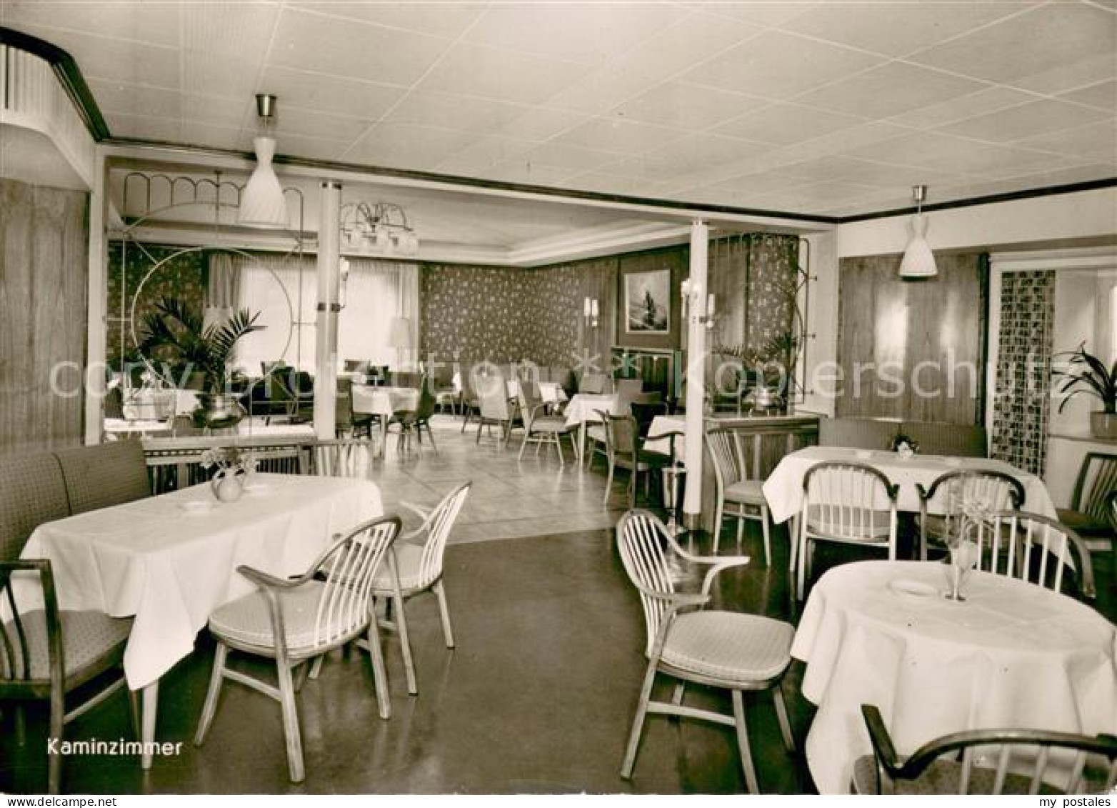 Steinhagen Westfalen Berghotel Quellenhof Kaminzimmer