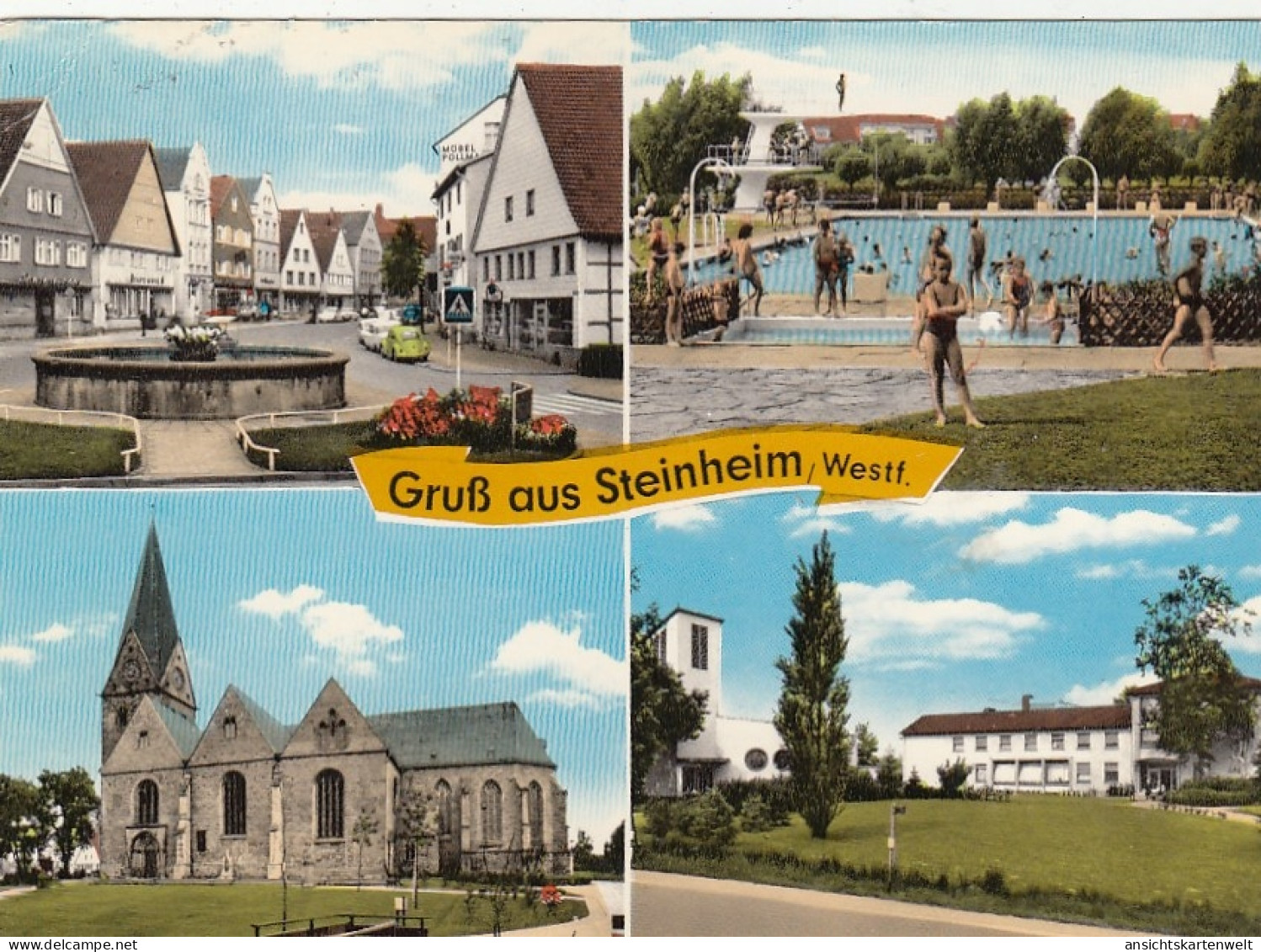 Steinheim, Westf., Mehrbildkarte ngl #G6075