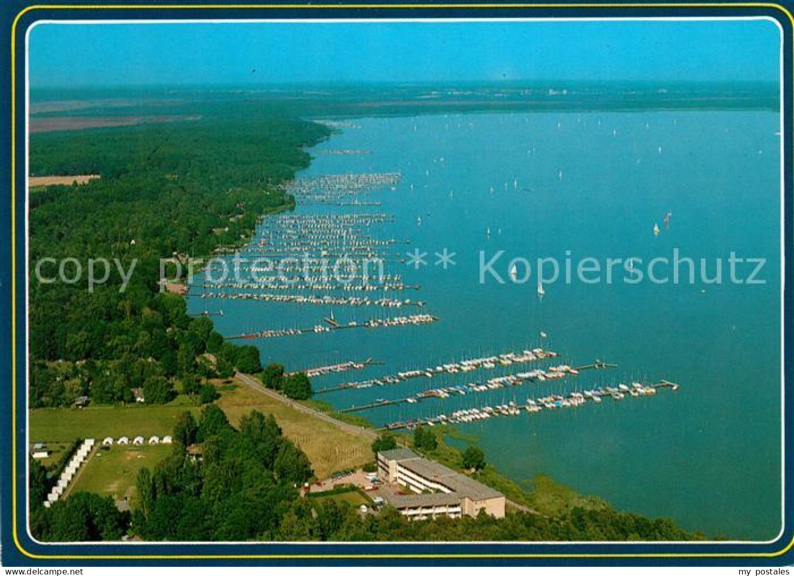 Steinhude Fliegeraufnahme Segelhafen