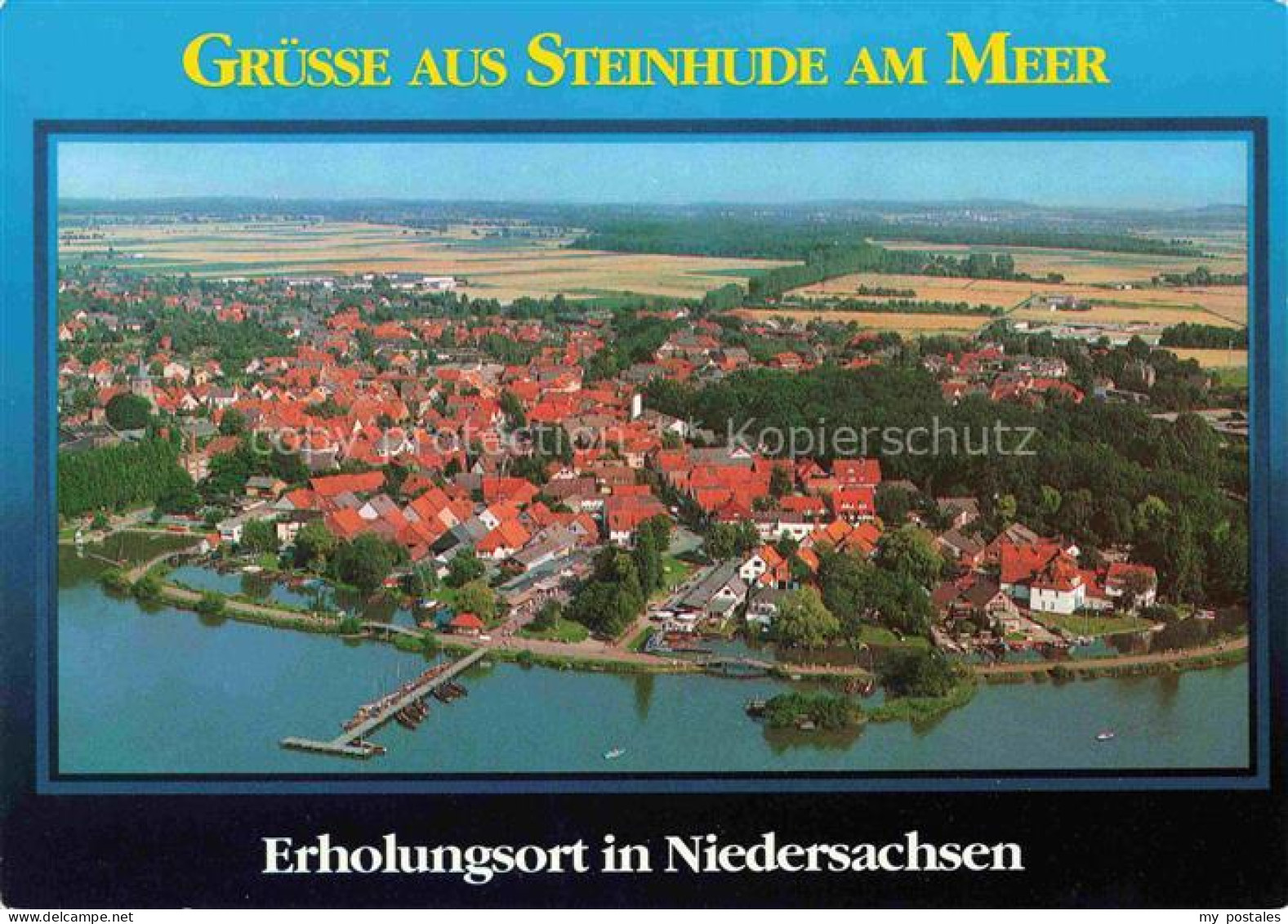 Steinhude Meer Wunstorf Fliegeraufnahme
