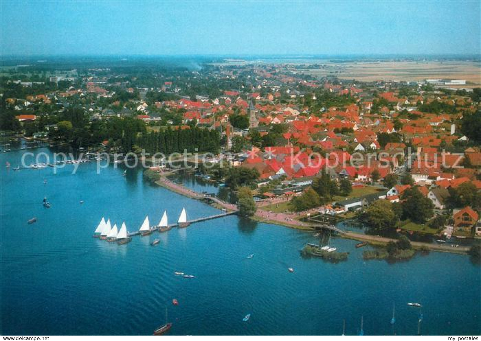 Steinhude Yachthafen Fliegeraufnahme