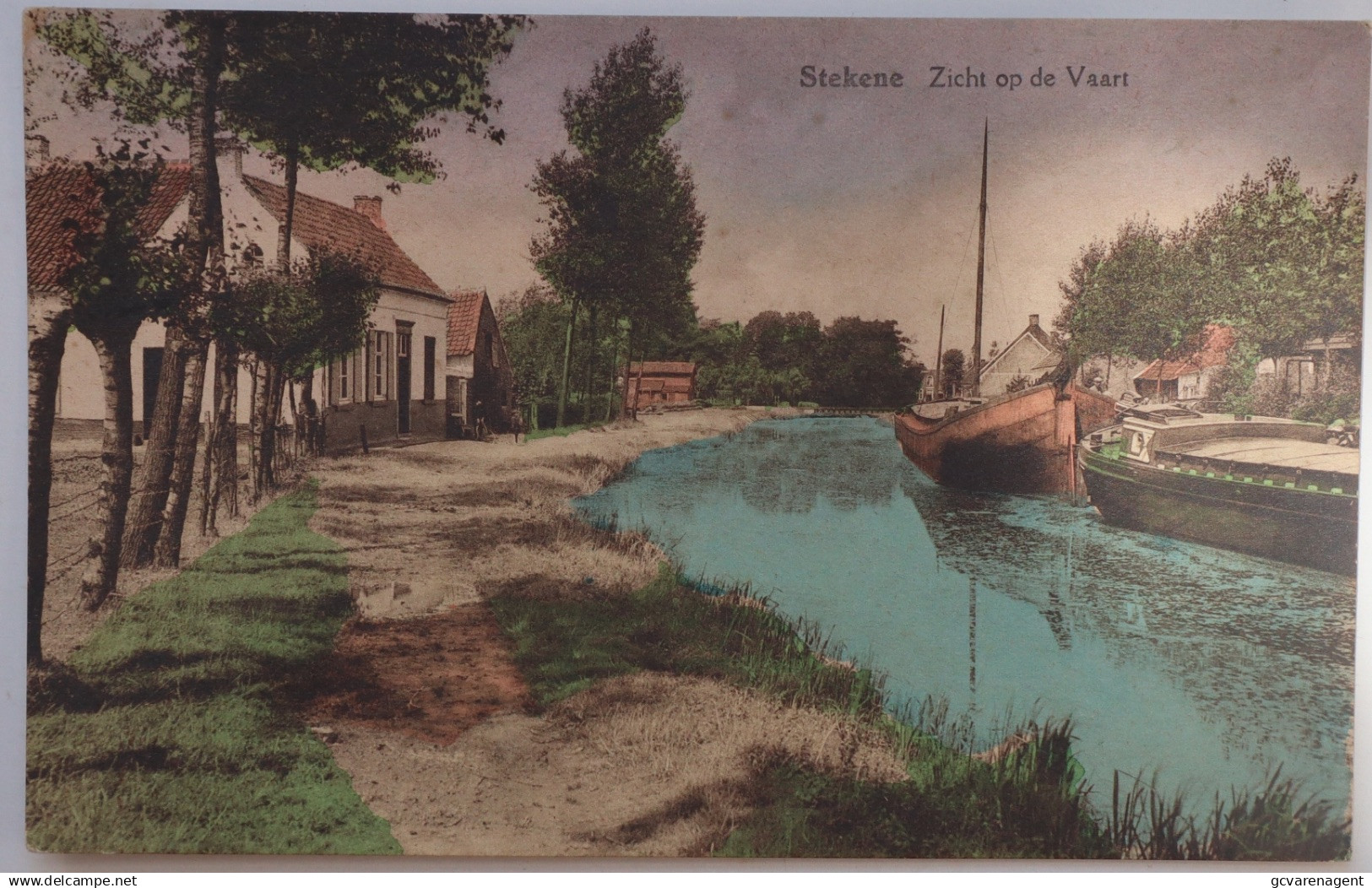 STEKENE     ZICHT OP DE VAART