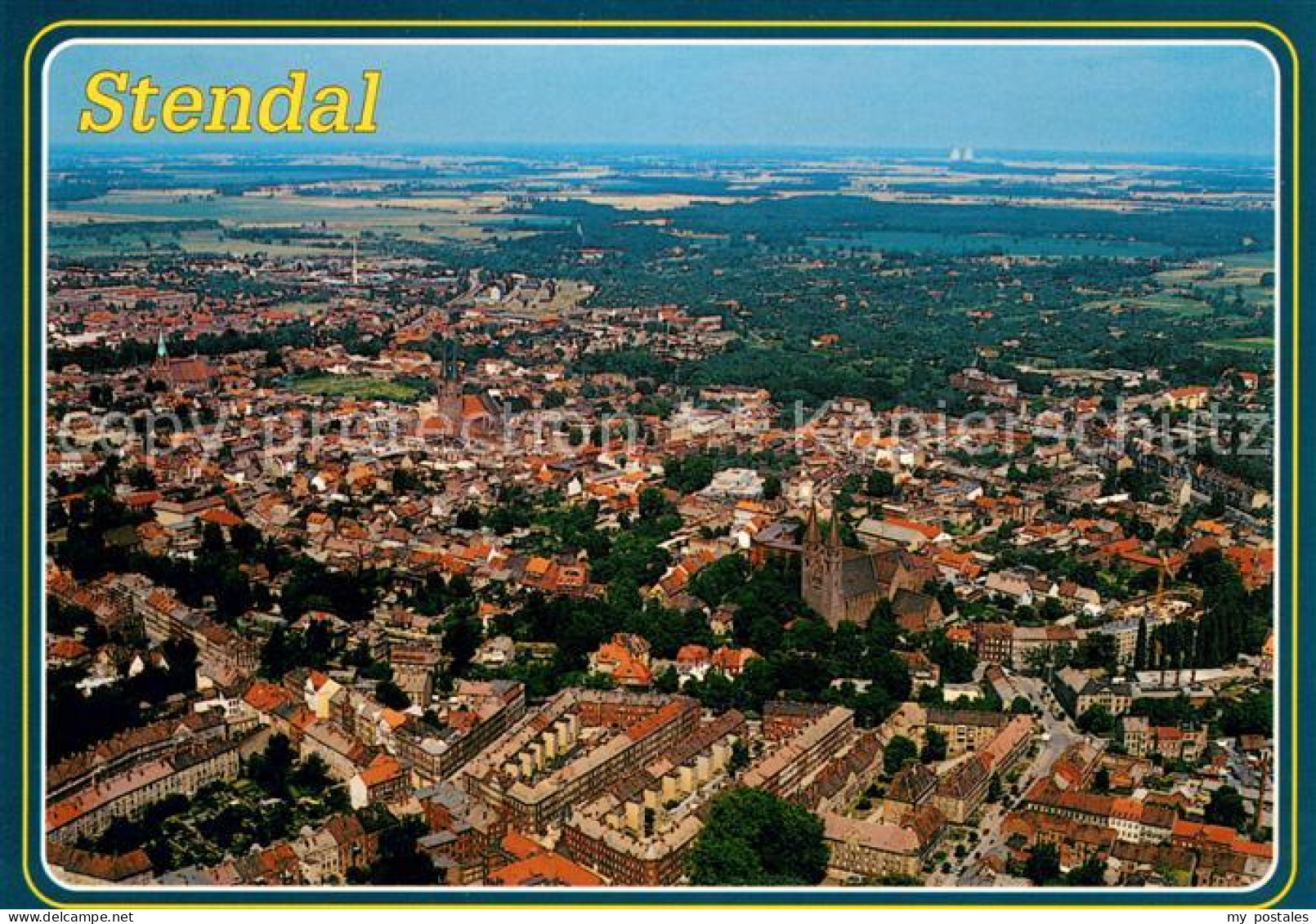 Stendal Fliegeraufnahme
