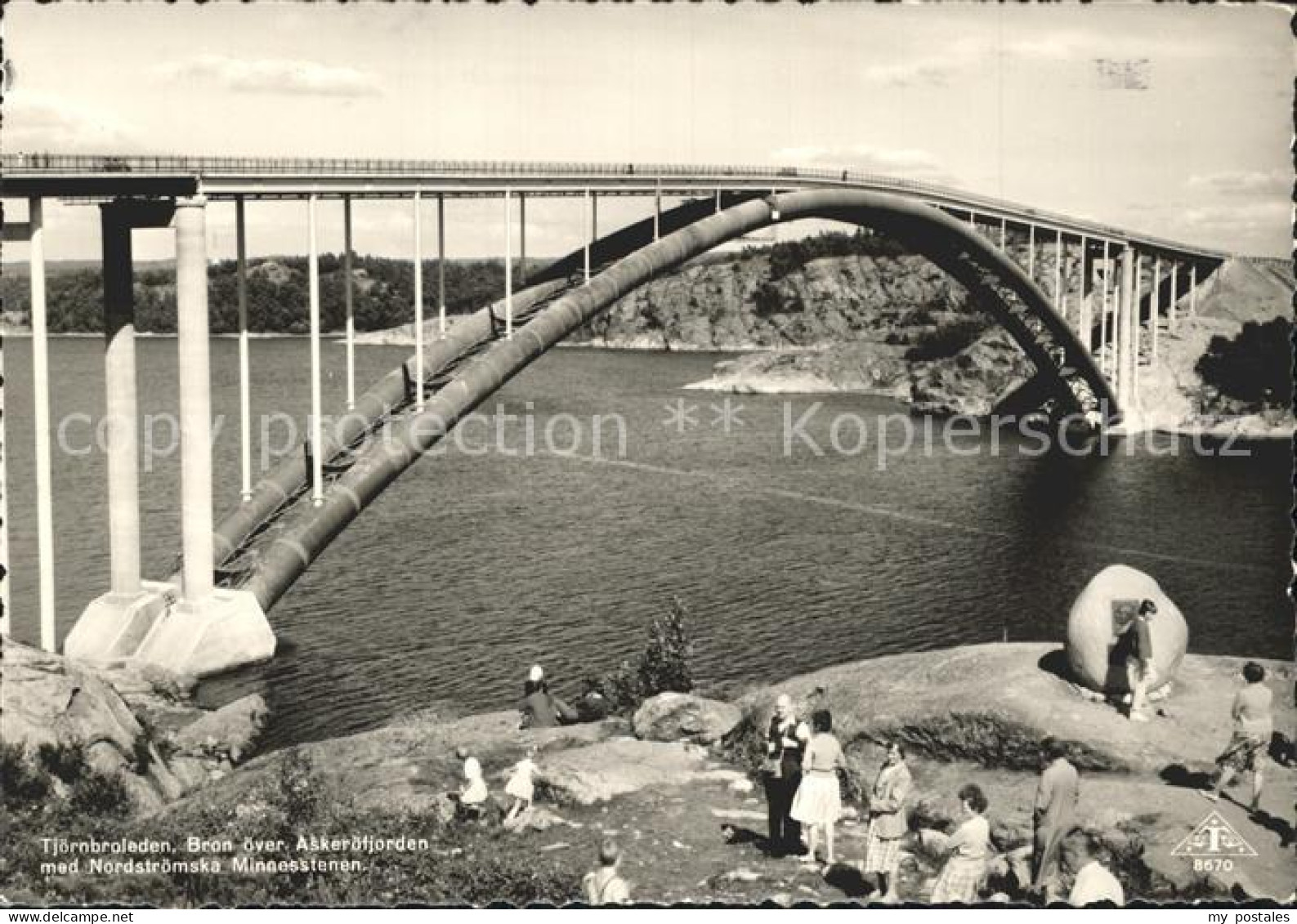 Stenungsund Tjoernbroleden Bron Askeroefjorden Nordstroemska Minnesstenen