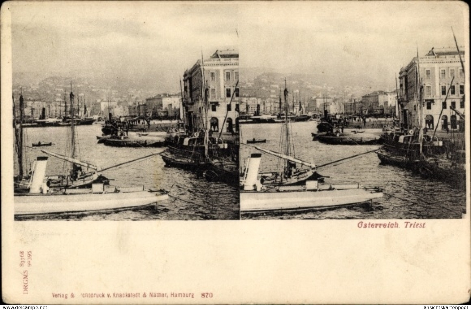 Stereo CPA Triest Friuli Venezia Giulia, Hafen