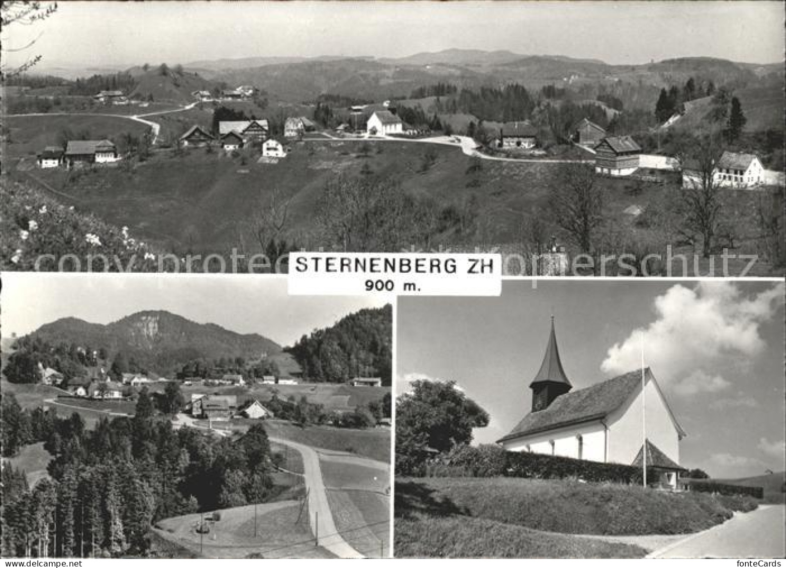 Sternenberg ZH Panorama Kirche