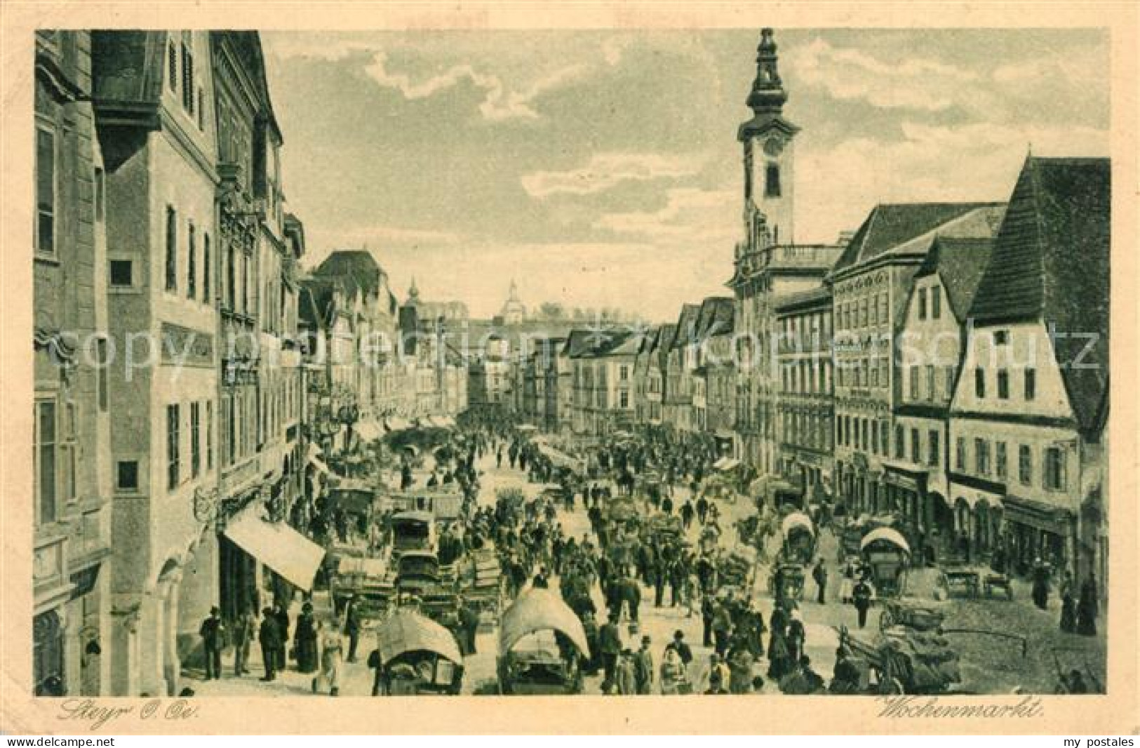 Steyr Enns Oberoesterreich Wochenmarkt