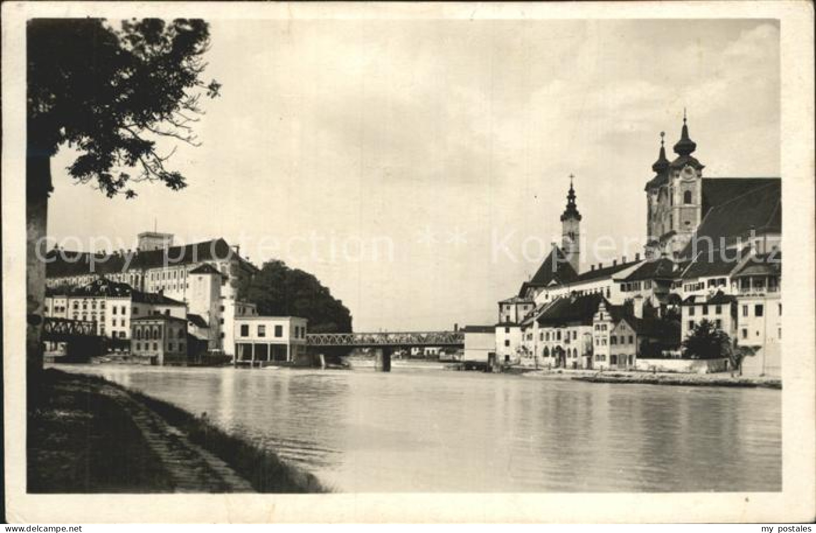 Steyr Enns Oberoesterreich Zusammenfluss Enns Steyr