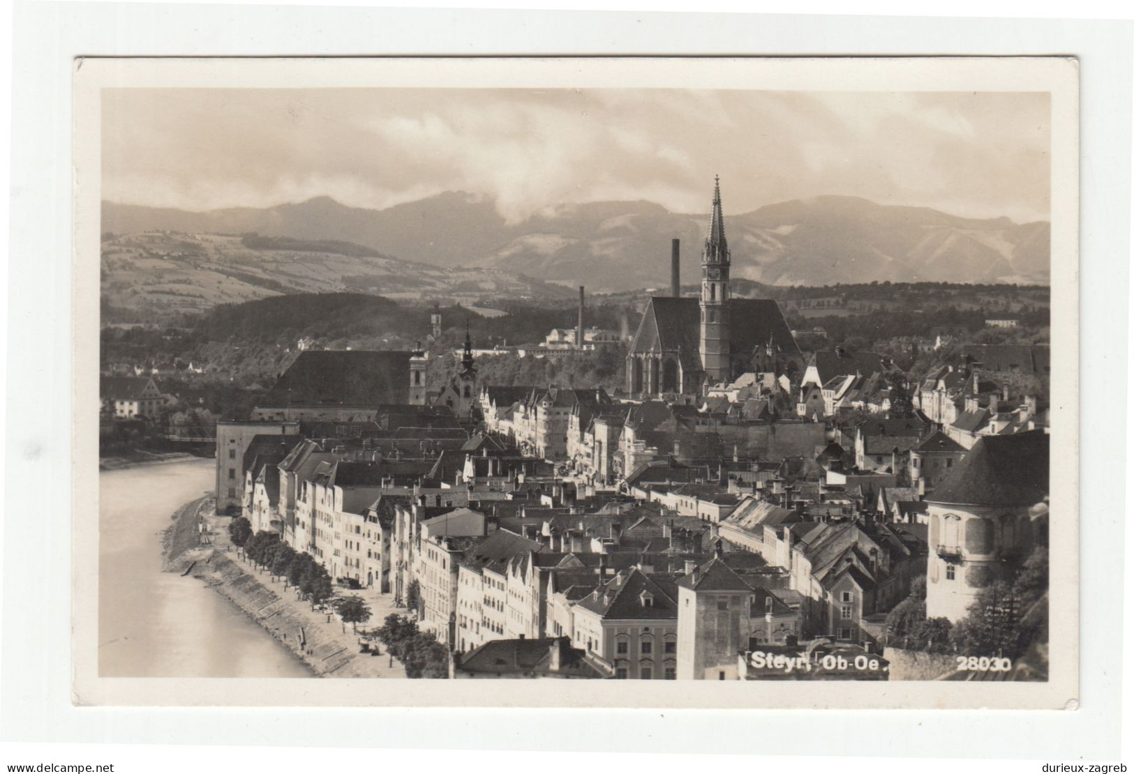 Steyr old postcard posted 1938 b260315