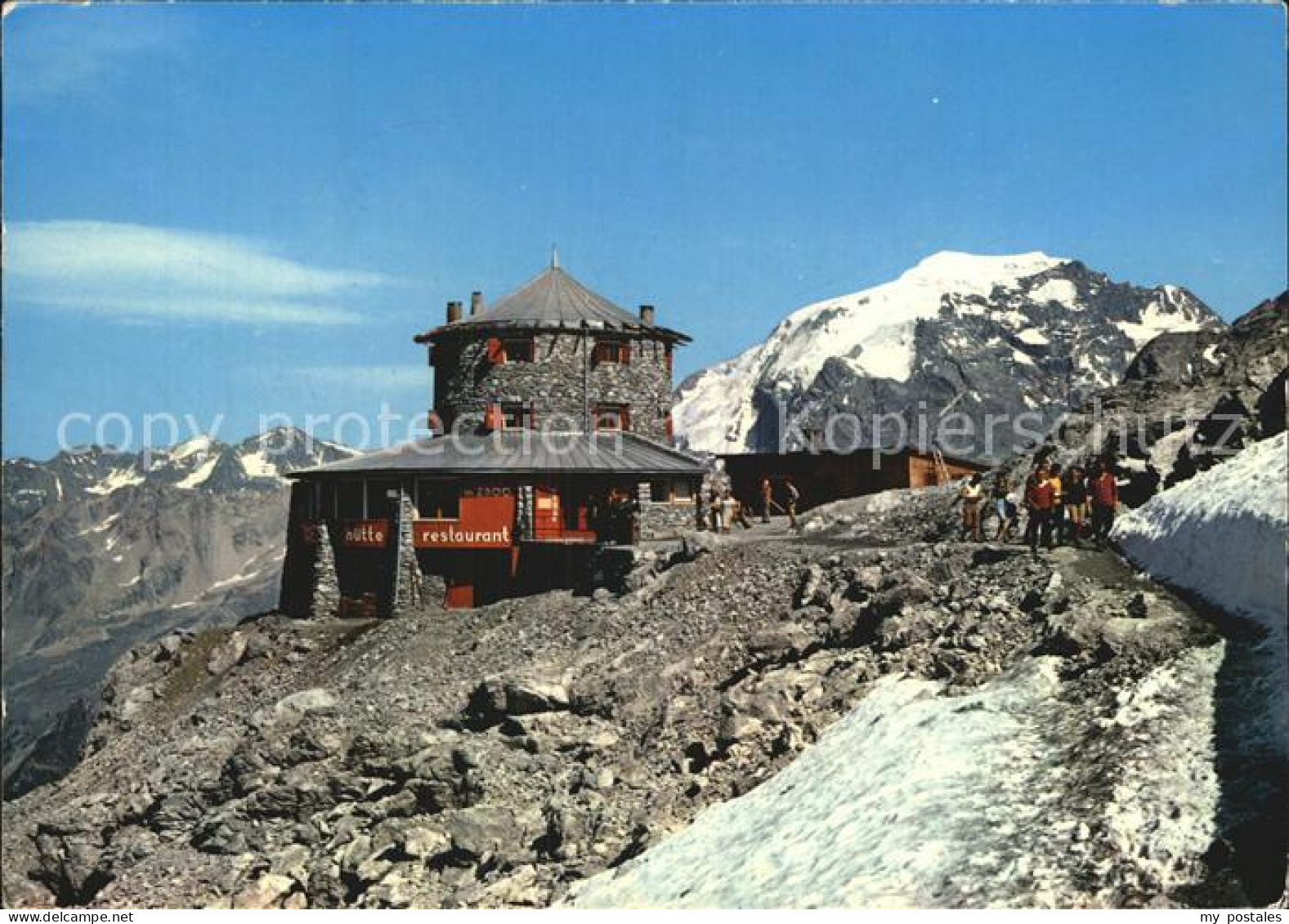 Stilfserjoch Passo dello Stelvio Rifugio Tibet