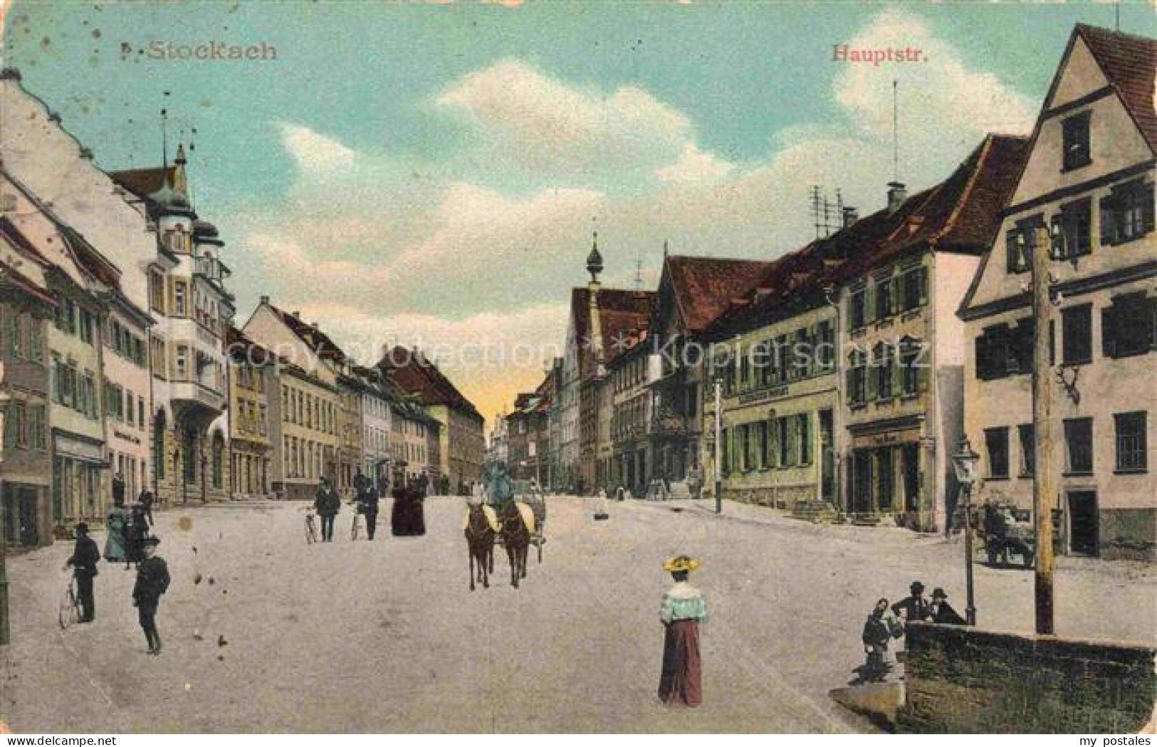 Stockach Baden KONSTANZ BW Hauptstrasse