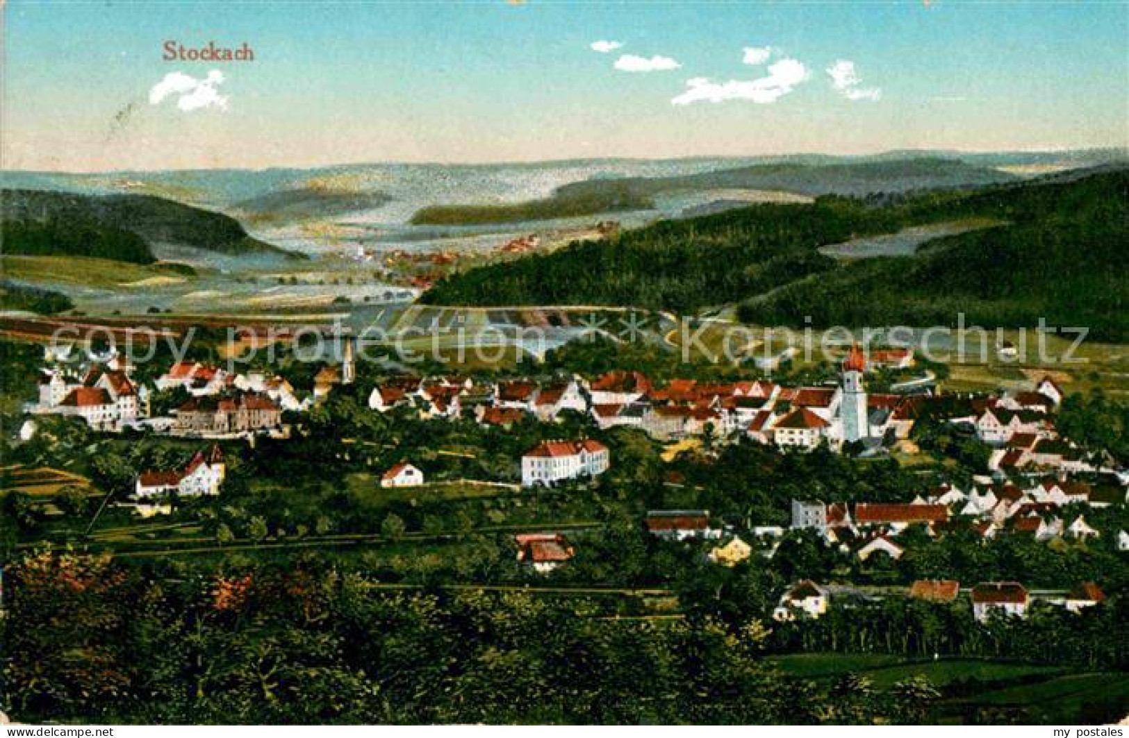 Stockach Baden KONSTANZ BW Panorama