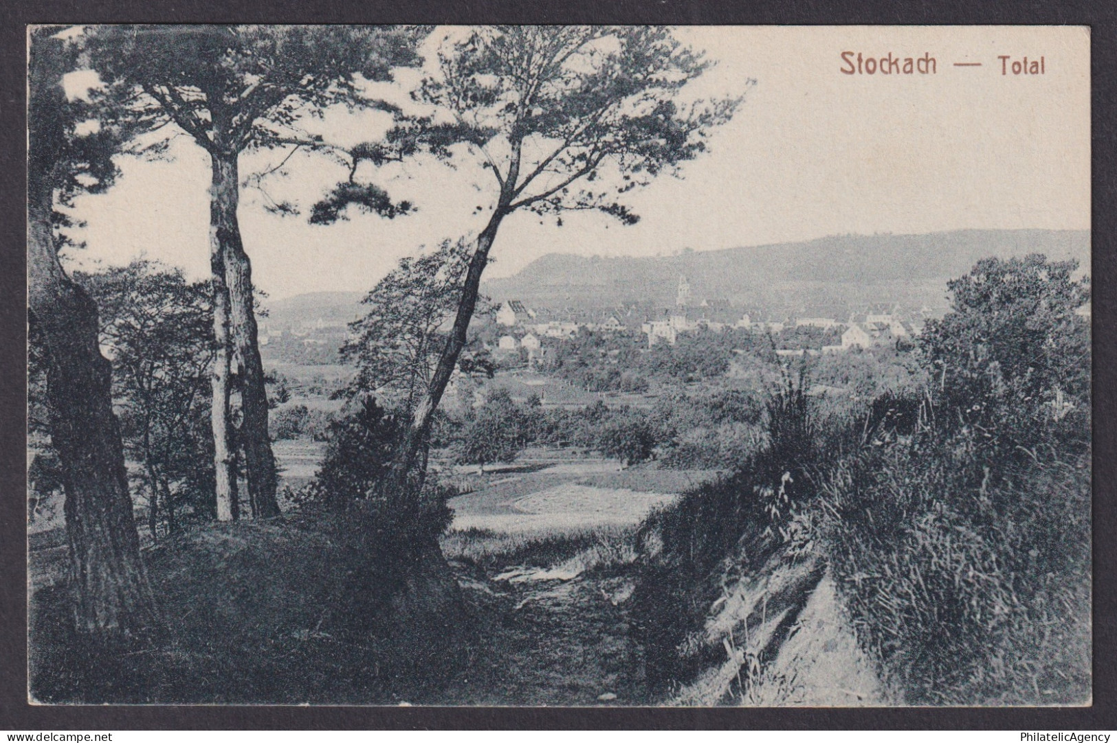 Stockach Germany postcard General view