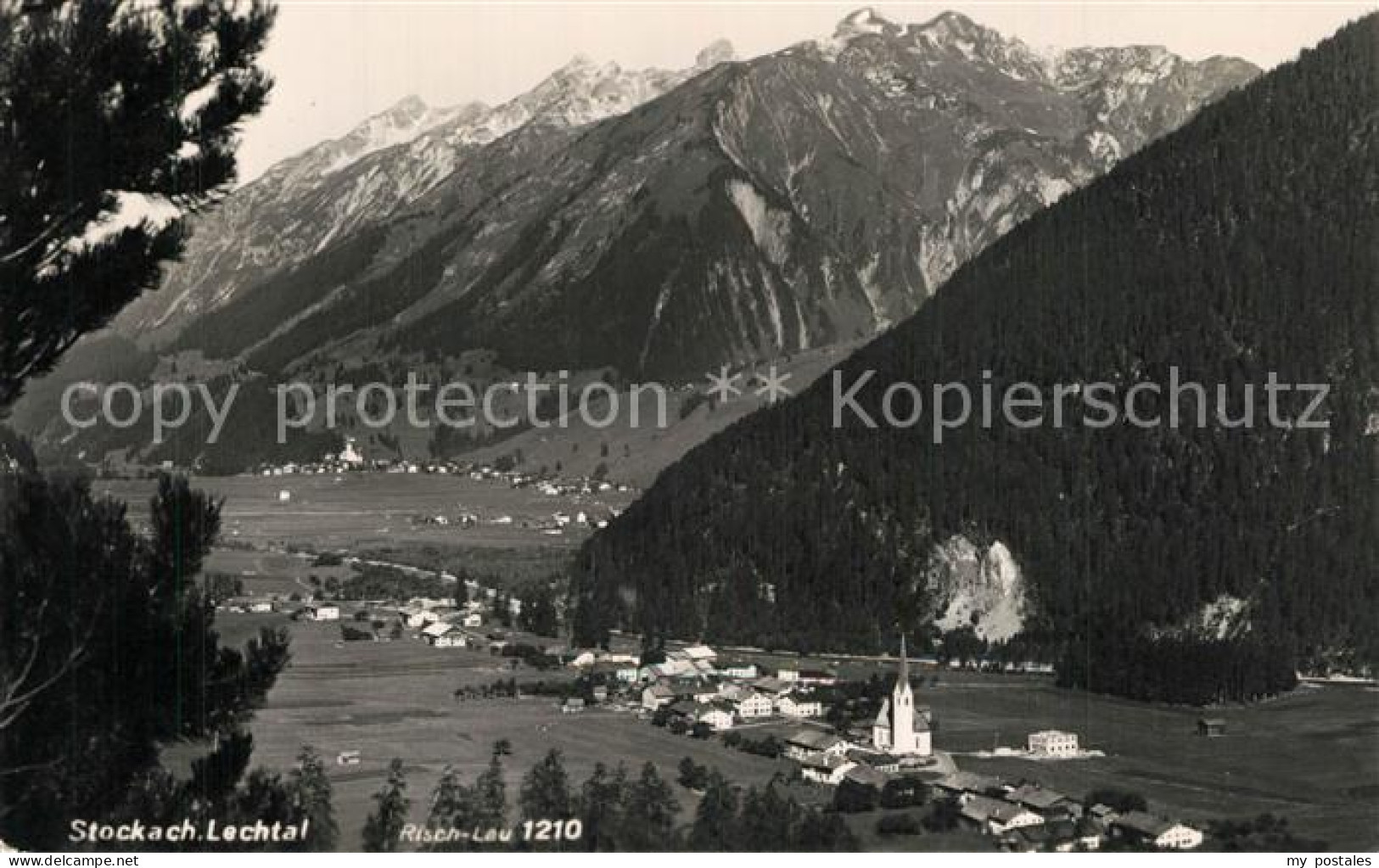 Stockach Lechtal Tirol AT Panorama Lechtal