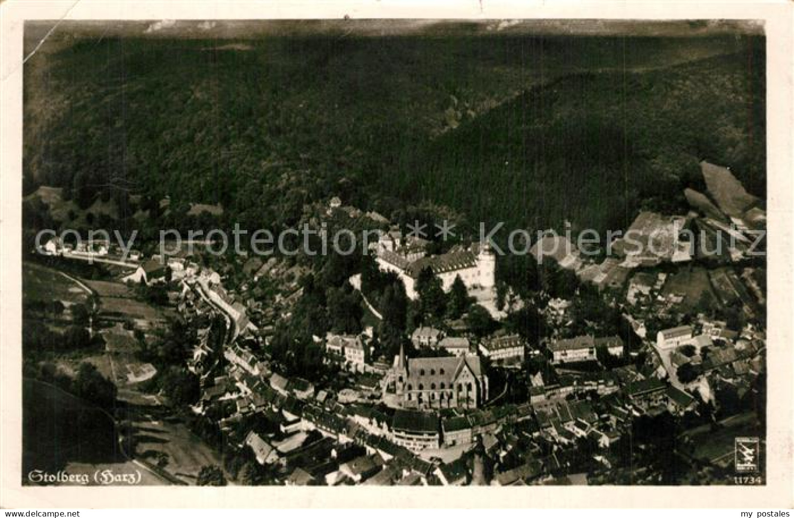 Stolberg Harz Fliegeraufnahme