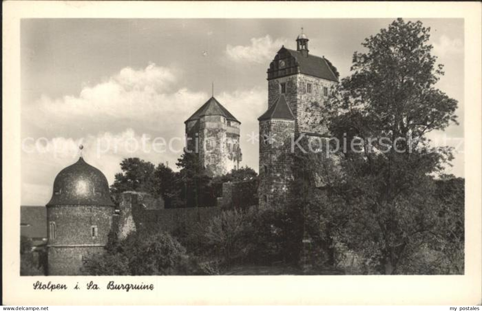 Stolpen Burgruine Stolpen Schloss Schaenke