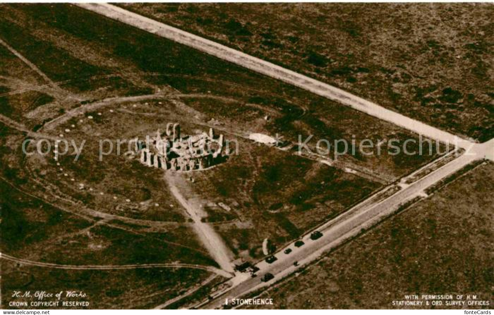 Stonehenge Fliegeraufnahme