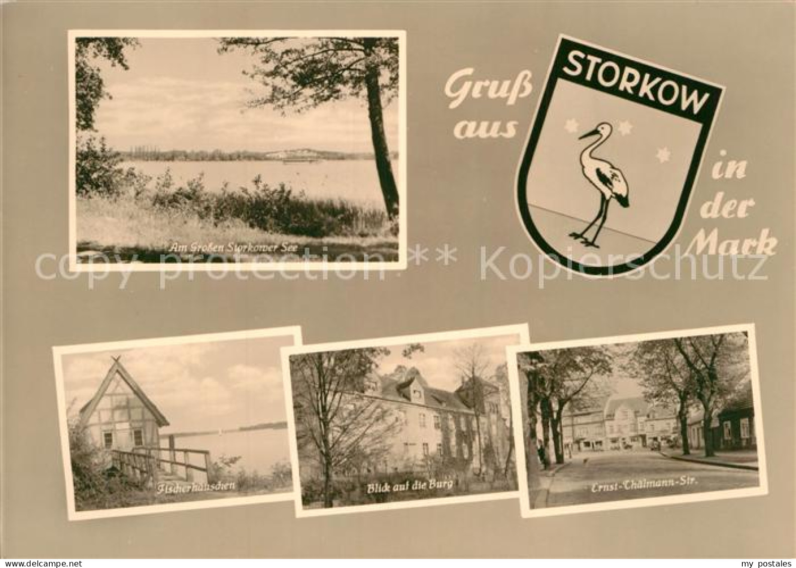 Storkow Mark Ernst-Thaelmann-Strasse Burg Fischerhaeuschchen