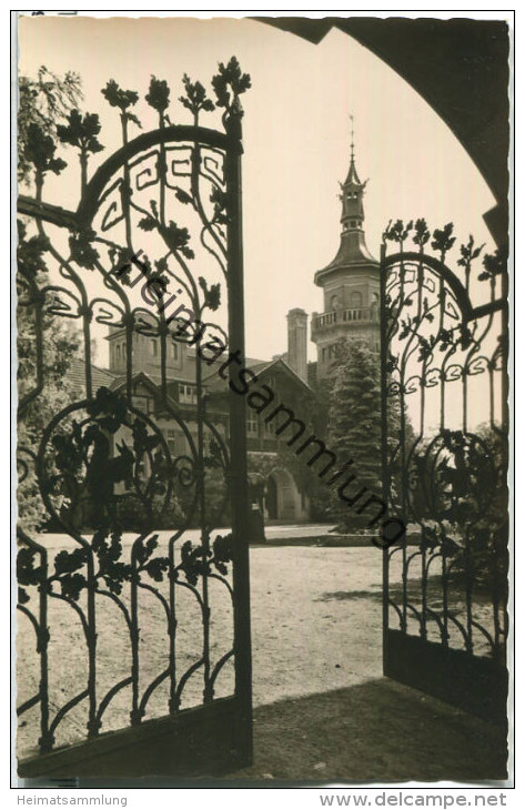 Storkow (Mark) - Fischereischule Hubertushöhe - Foto-Ansichtskarte - Verlag VEB Volkskunstverlag Reichenbach