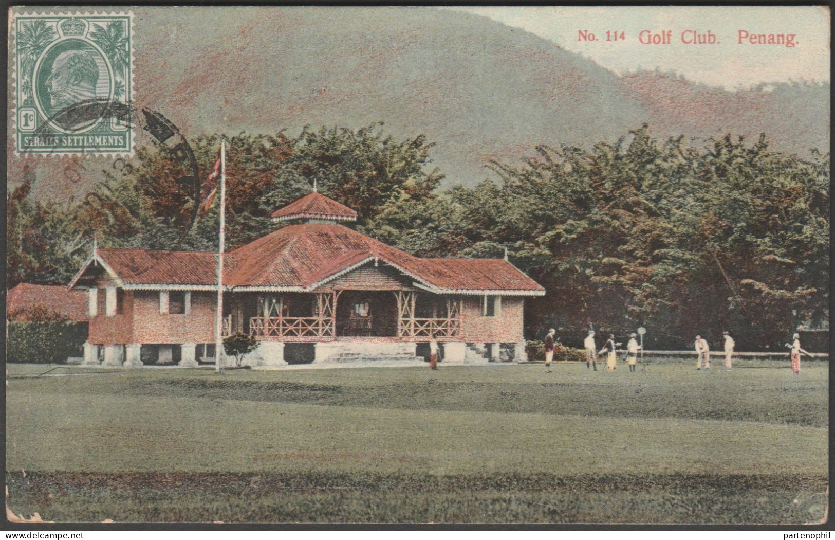 Straits Settlements - Malesia - Penang - Postcard - 1910