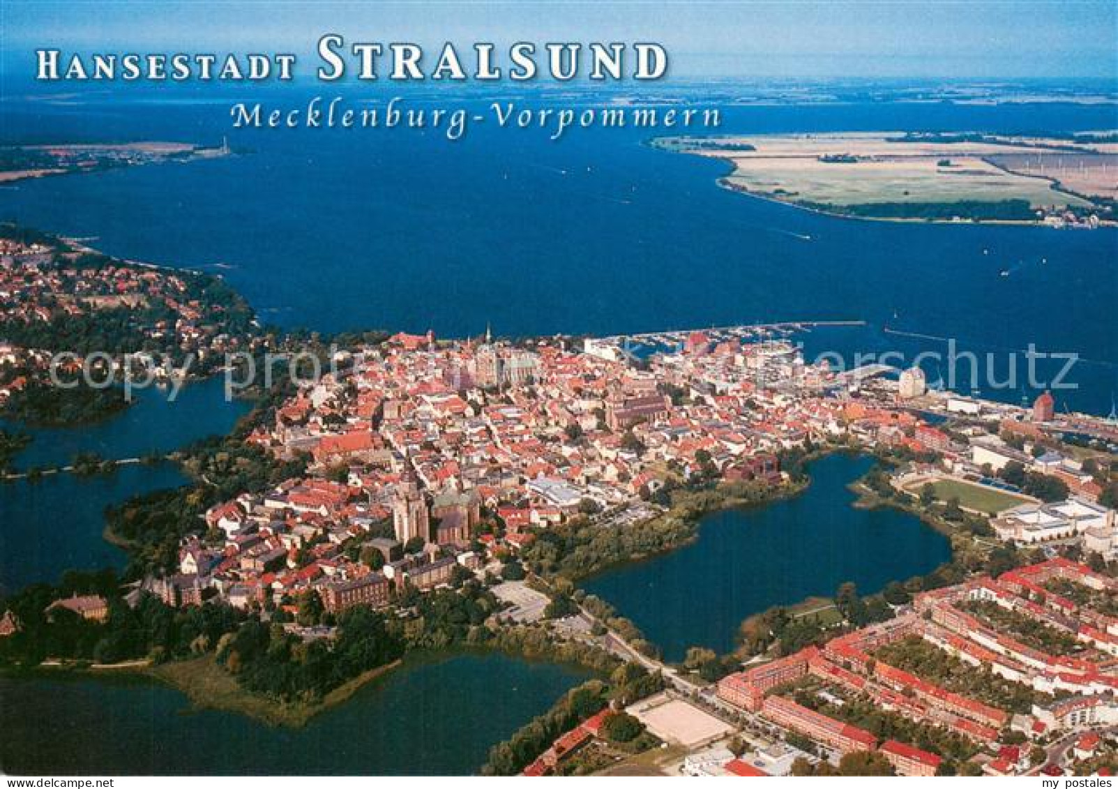 Stralsund Fliegeraufnahme