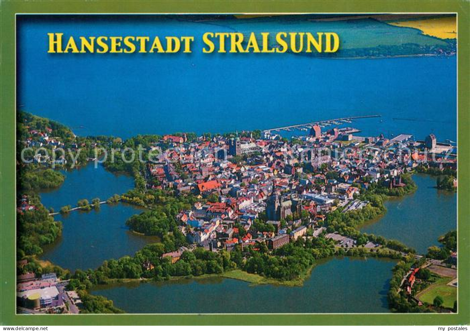 Stralsund Fliegeraufnahme