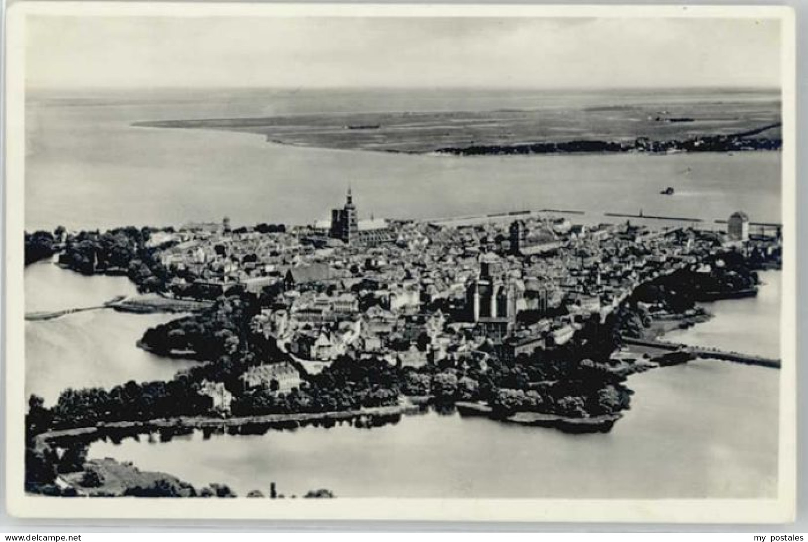 Stralsund Mecklenburg Vorpommern Stralsund Fliegeraufnahme