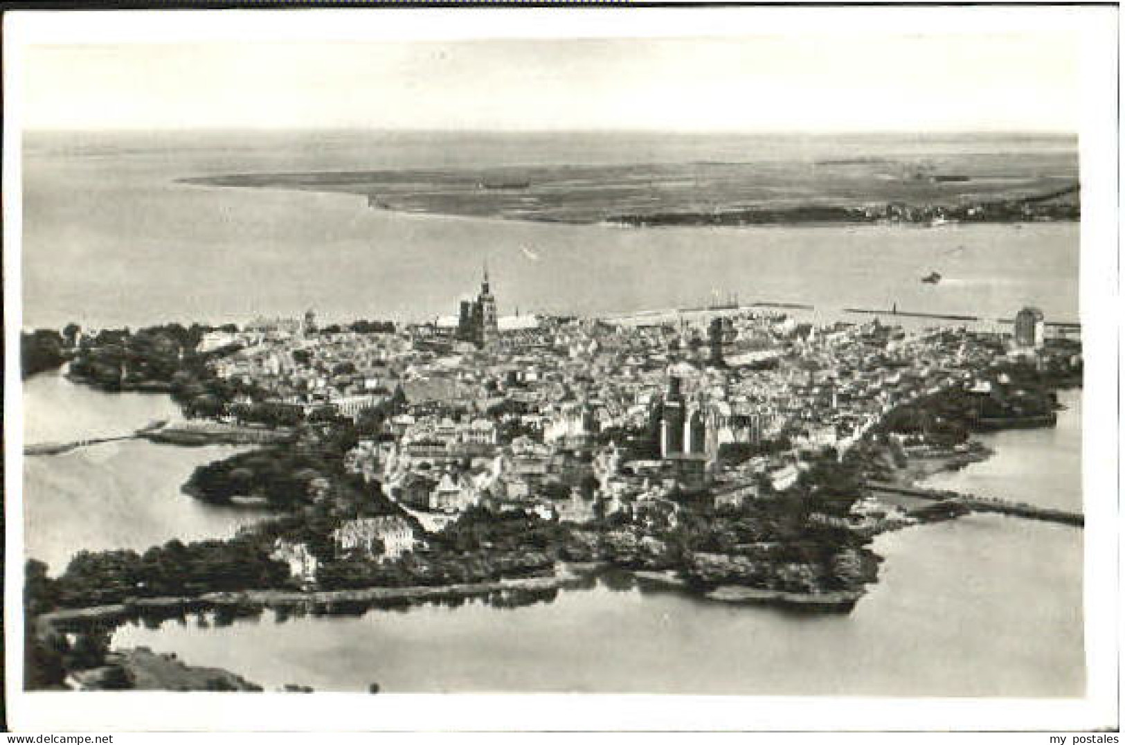Stralsund Mecklenburg Vorpommern Stralsund Fliegeraufnahme