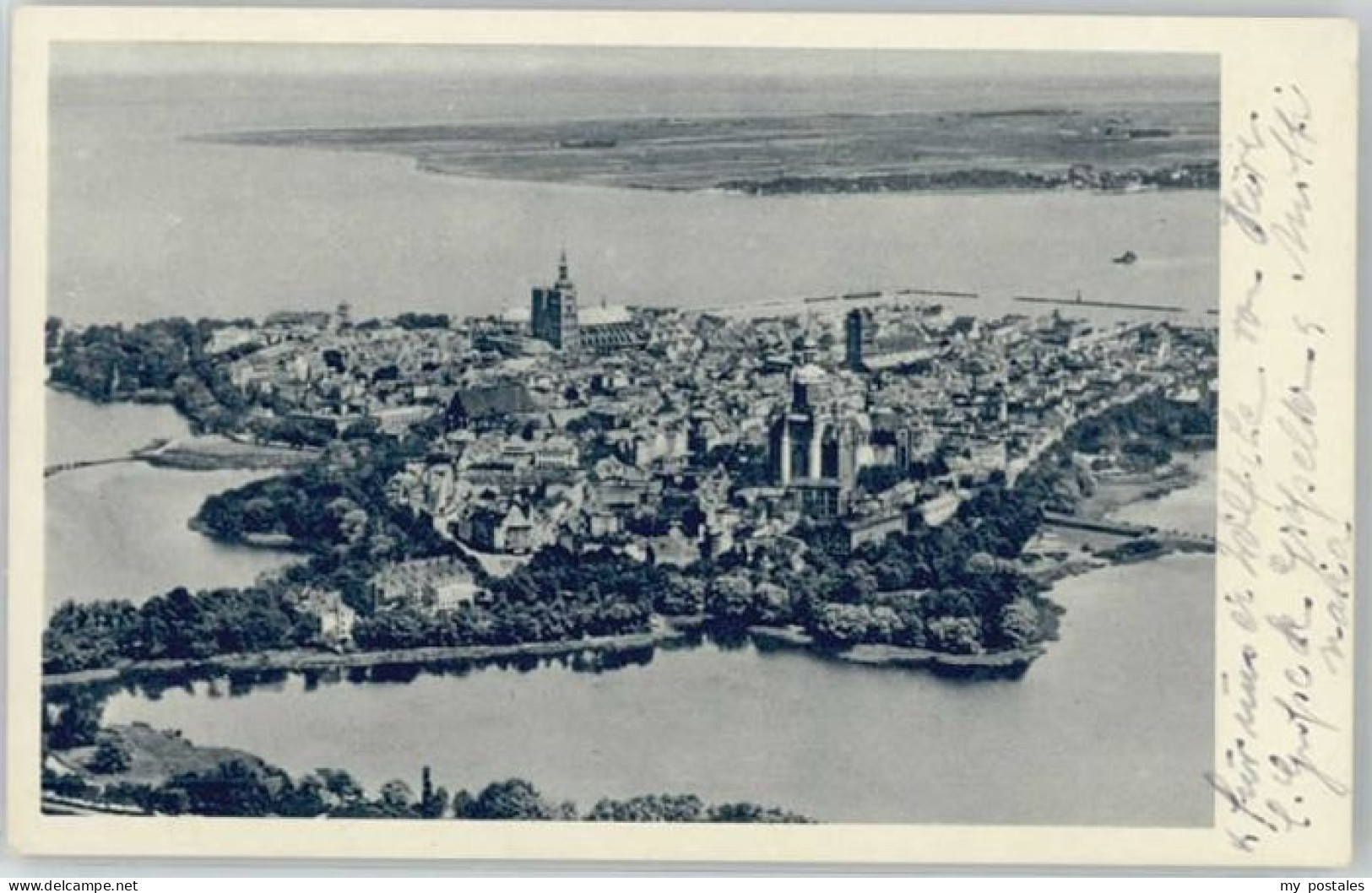 Stralsund Mecklenburg Vorpommern Stralsund Fliegeraufnahme