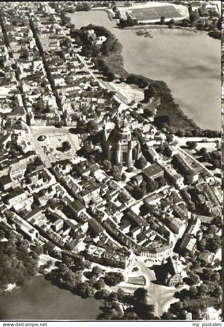 Stralsund Mecklenburg Vorpommern Stralsund Fliegeraufnahme o