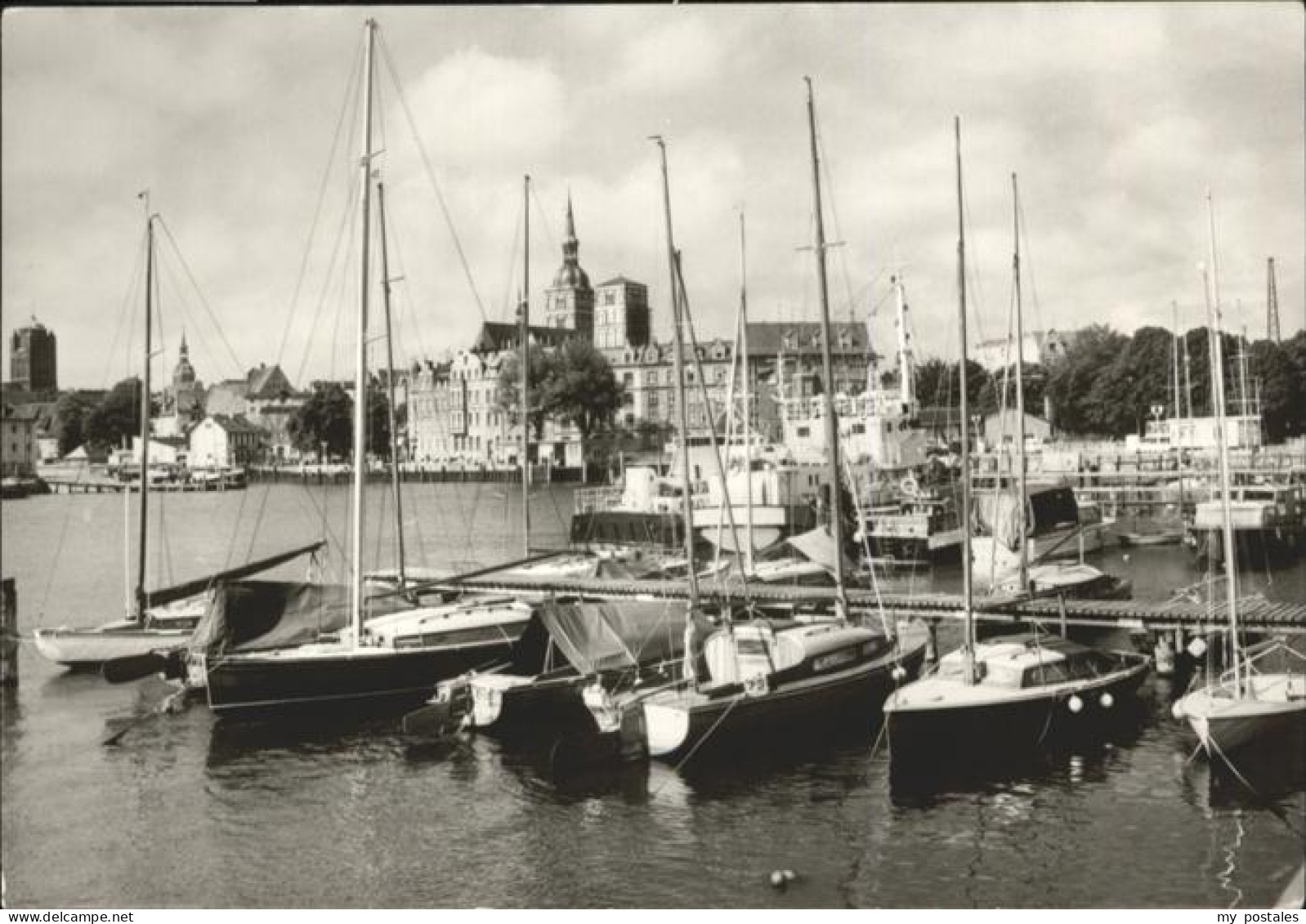 Stralsund Mecklenburg Vorpommern Stralsund Hafen