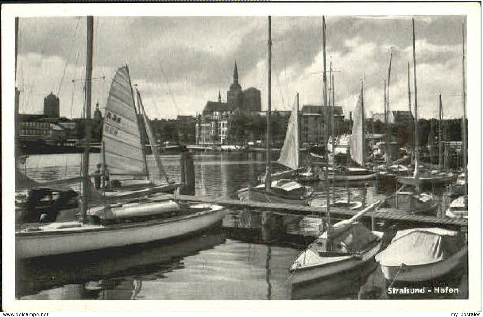 Stralsund Mecklenburg Vorpommern Stralsund Hafen