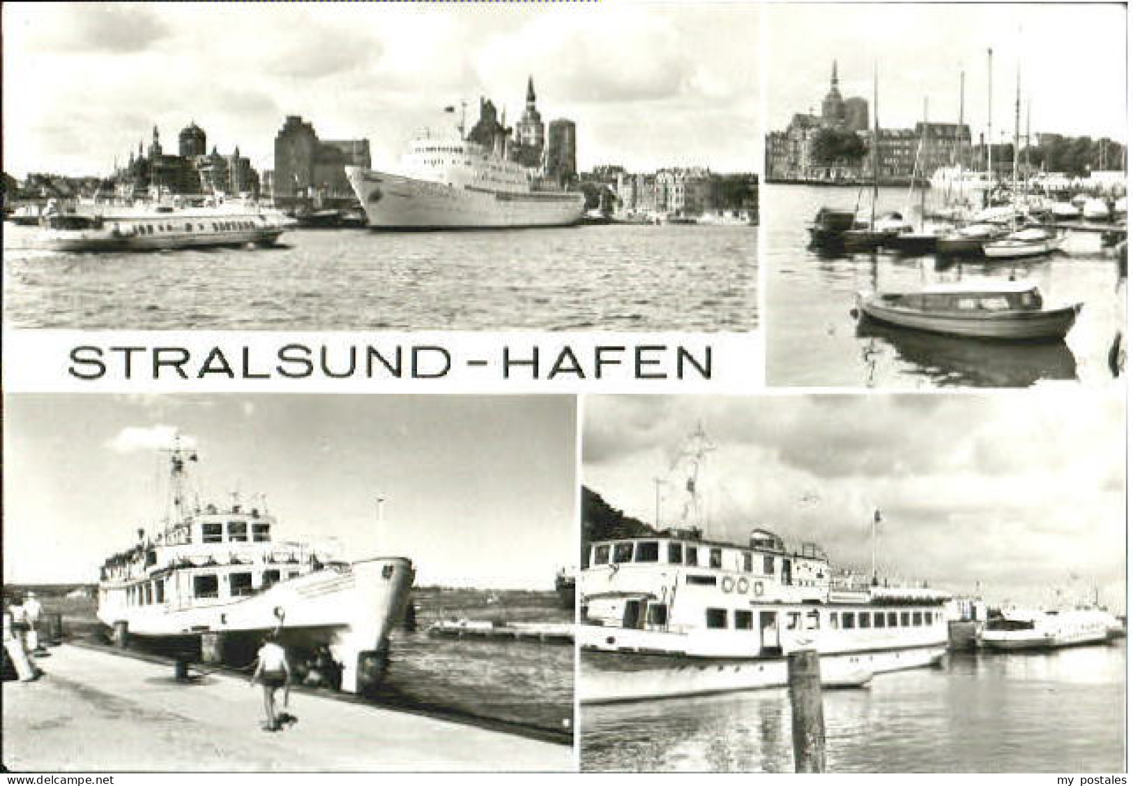 Stralsund Mecklenburg Vorpommern Stralsund Hafen