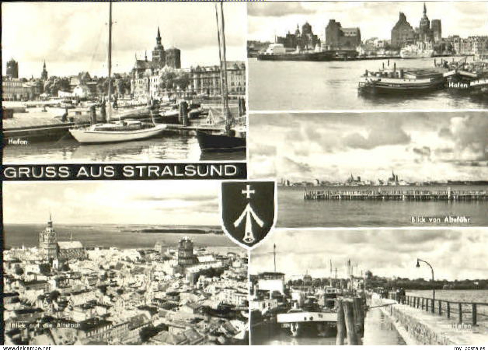 Stralsund Mecklenburg Vorpommern Stralsund Hafen