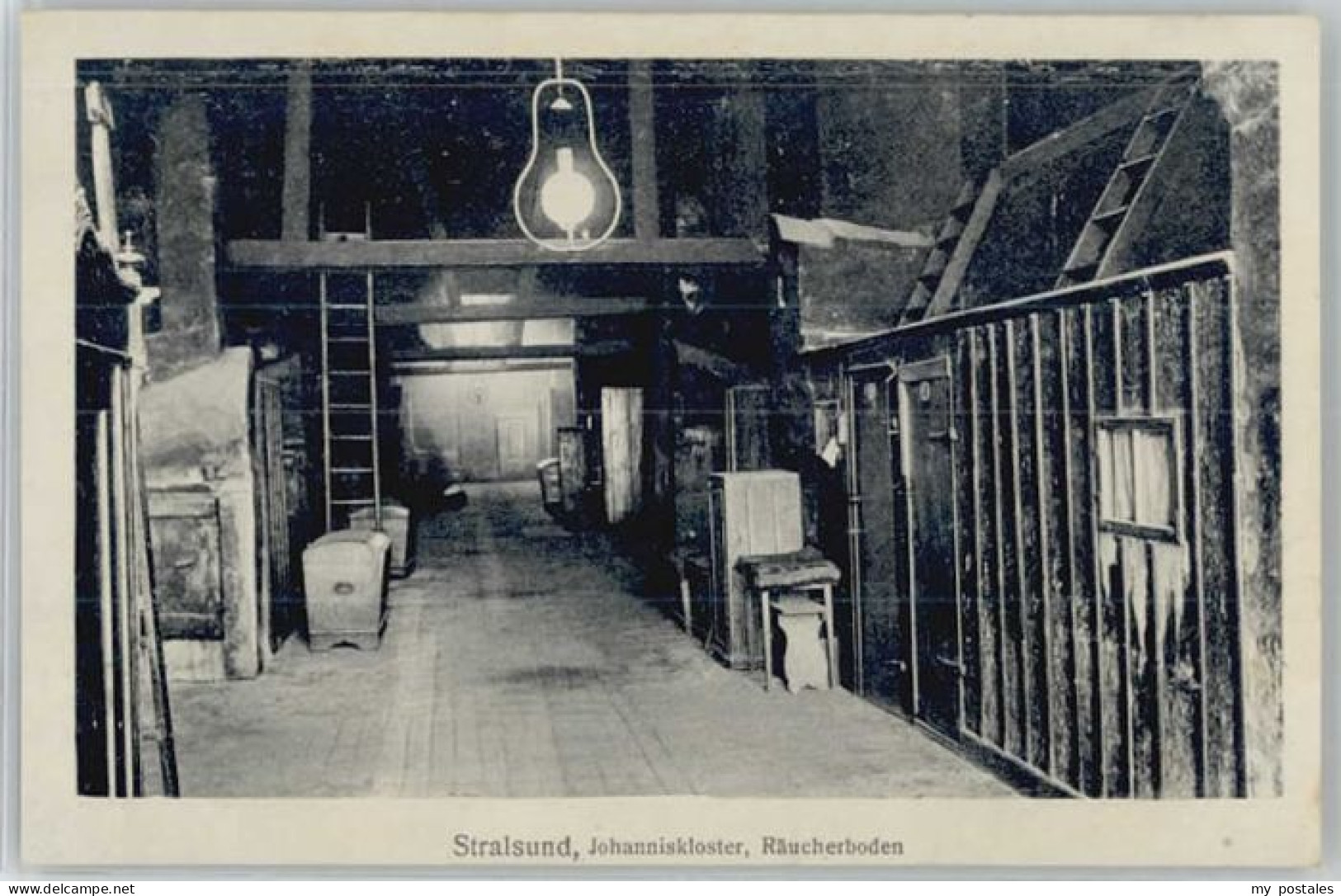 Stralsund Mecklenburg Vorpommern Stralsund johanniskloster Raeucherboden