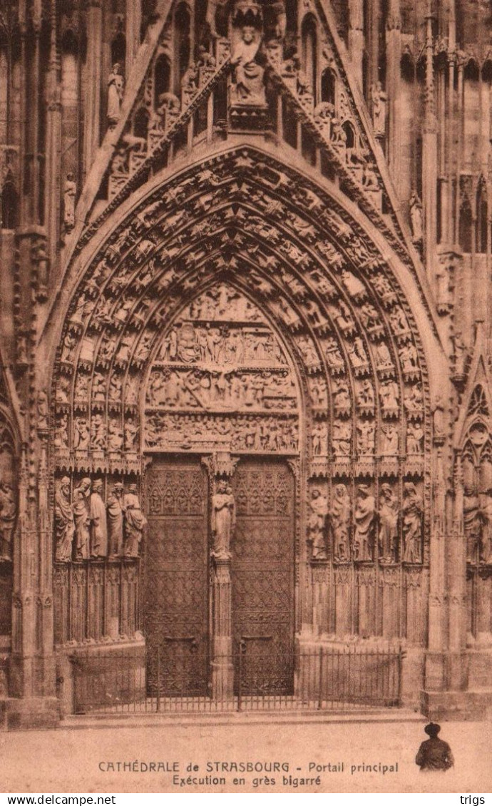 Strasbourg (Cathédrale) - Portail principal