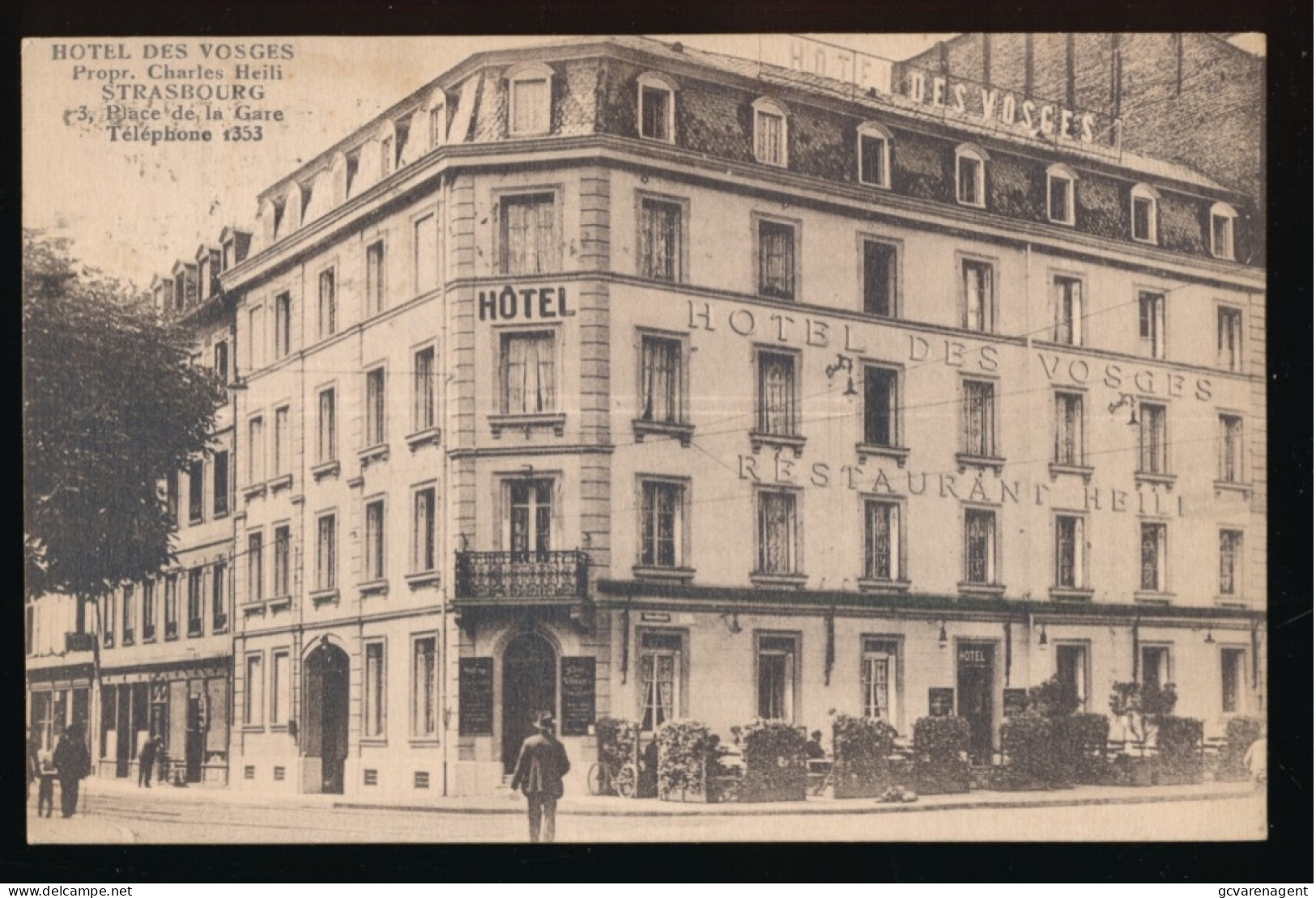 STRASBOURG      HOTEL DES VOSGES