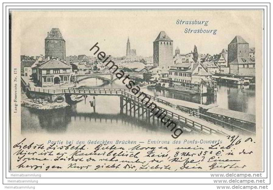 Strasbourg - Strassburg - Bei den Gedeckten Brücken - Ponts-Couverts