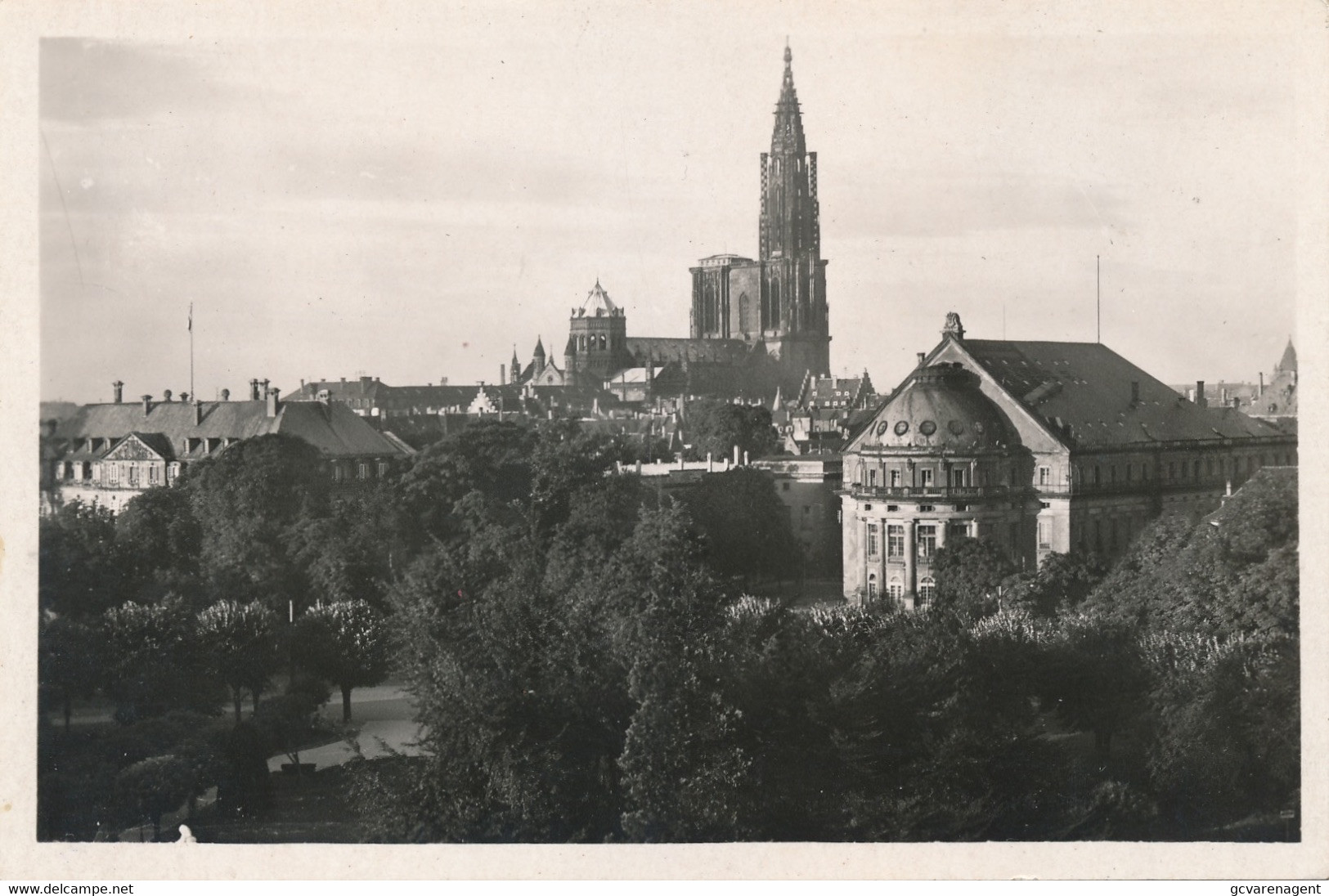 STRASSBURG  BISMARCKPLATZ    - PHOTOCARD    2 SCANS