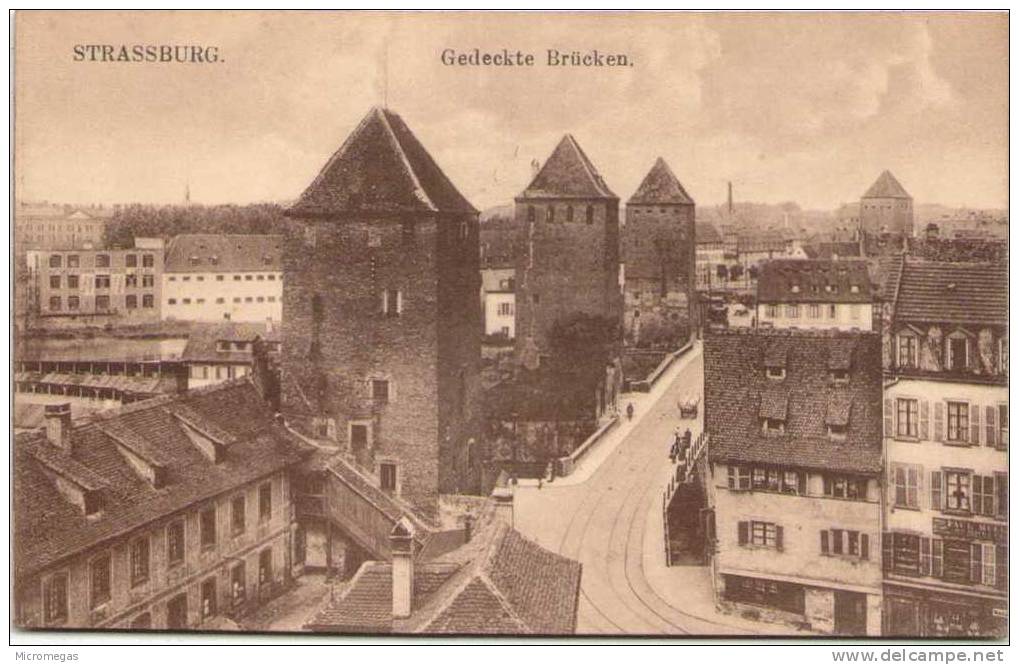 STRASSBURG - Gedeckte Brücken