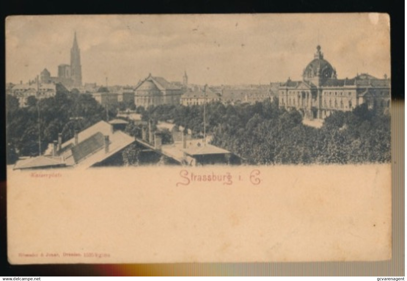 STRASSBURG  KAISERPLATZ