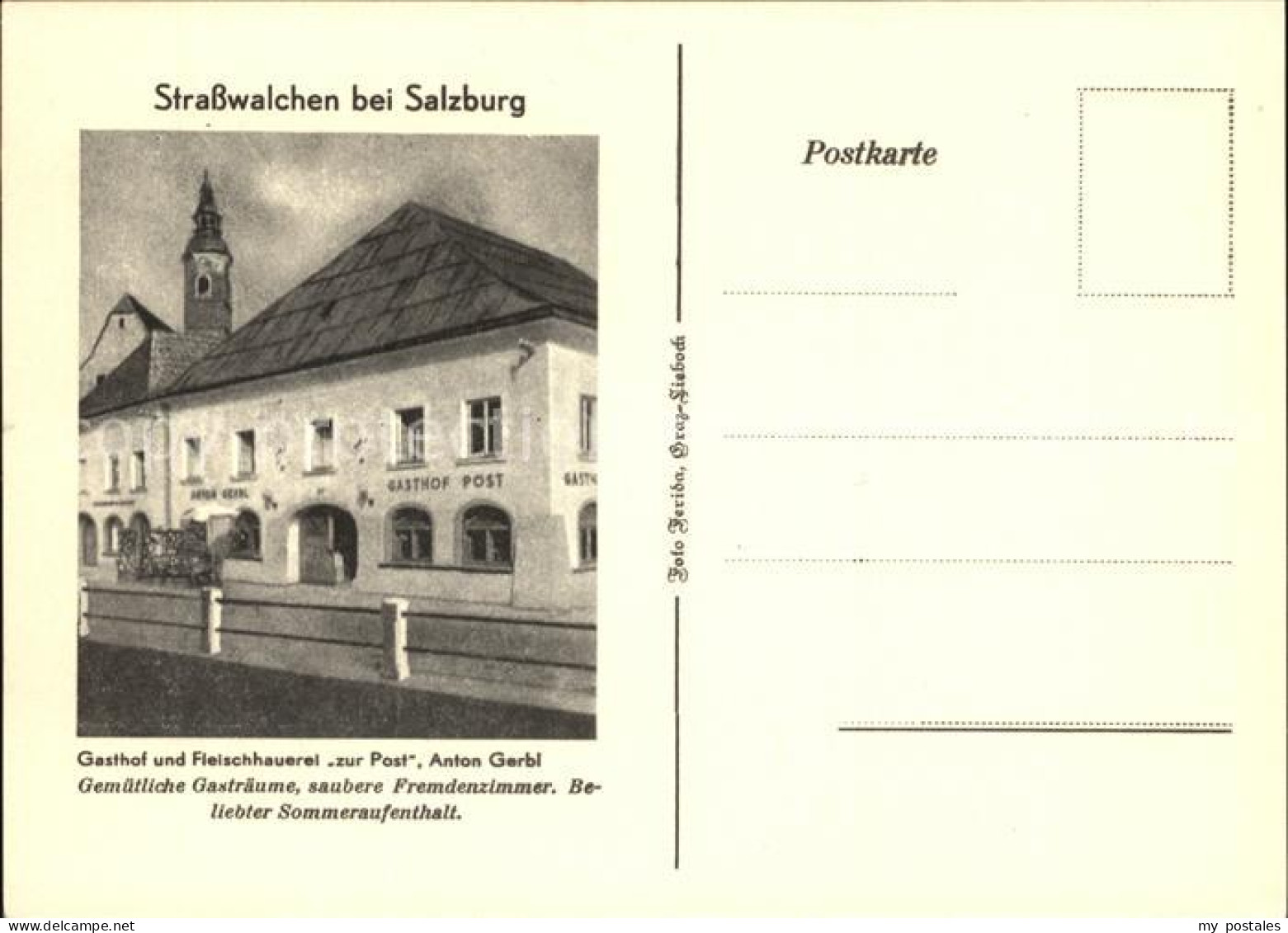 Strasswalchen Gasthaus Fleischerei Zur Post