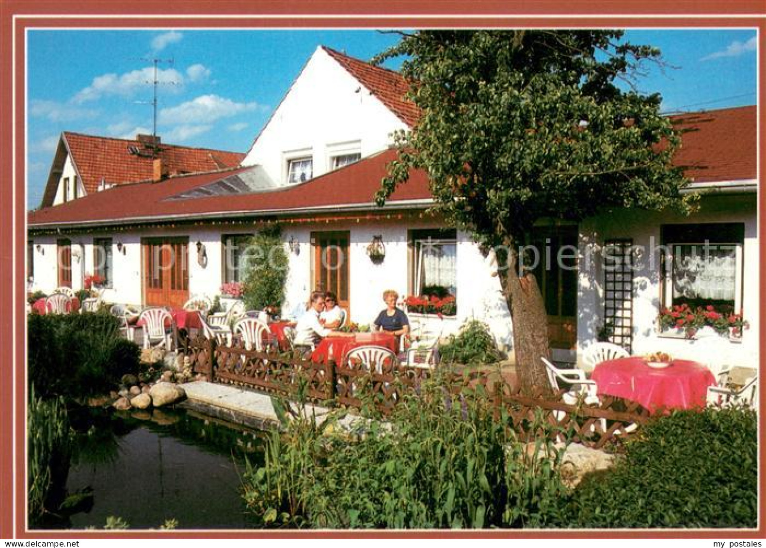 Straupitz Spreewaldpension Winzer Terrasse